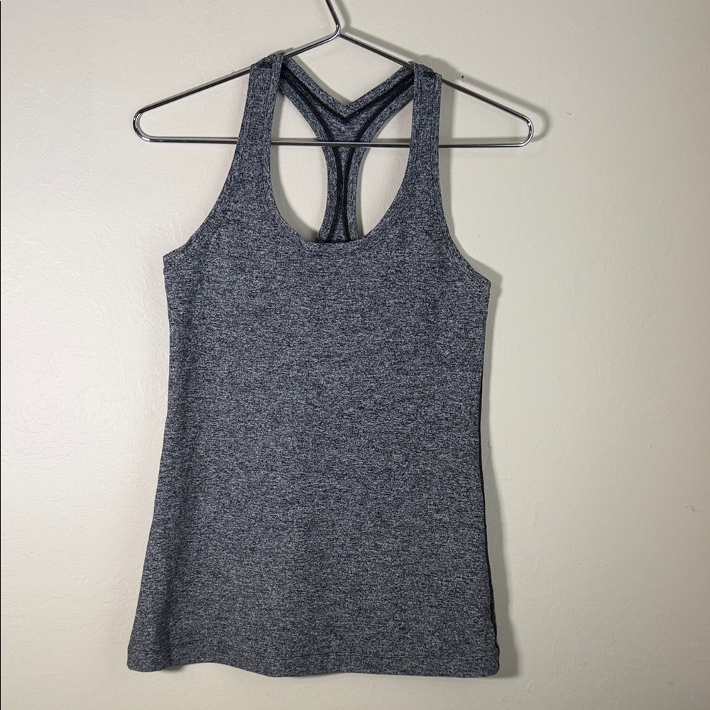 ✔️Lululemon✔️ Athletica Charcoal Racerback Tank Top